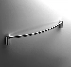 COLOMBO DESIGN-B0109 LUNA PORTA ASCIUGAMANI CM.48 IN OTTONE CROMATO - Picture 1 of 1