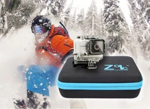 Waterproof Small Travel Storage Carry Case Bag Box GoPro Hero 8 5 4 6 7 9 Camera - Picture 1 of 10