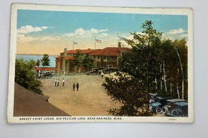 Postcard Breezy Point Lodge Big Pelican Lake Brainerd Minnesota H236 - Picture 1 of 2
