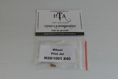 MIKUNI #40 PILOT JET  M28/1001 - Image 1 of 3