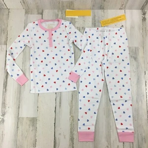 The Beaufort Bonnet Company Night Pajamas Happy Hearts Sara Janes Set Sz 6 NWT - Picture 1 of 12