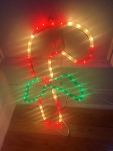 Vintage Sylvania Light Up Candy Cane EUC - Picture 1 of 2