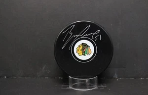 Brian Campbell Signed Official Blackhawks Puck Autograph BBCE 12462 - Picture 1 of 3