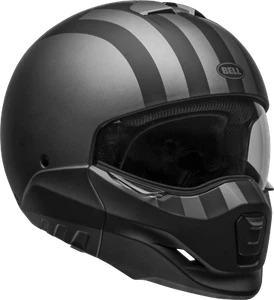 Casco de calle BELL Broozer FREE RIDE gris mate/negro motocicleta en carretera 712193* - Imagen 1 de 5