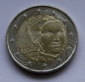 FRANCE  2 € euro  commemorative coin 2018 - Simone Veil  UNC - Picture 1 of 1