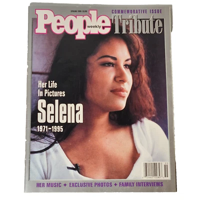 People Magazine Selena Quintanilla Commemorative Tribute Issue Spring 1995 - Image 1 of 4
