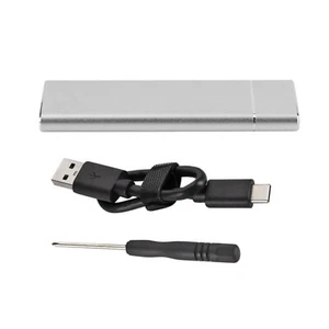 6Gbs NGFF SSD USB3.1 Type-C M.2 Hard Disk Case Adapter External Enclosure Box aa - Picture 1 of 9