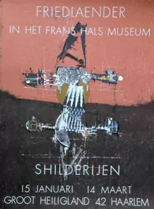 "Expo 78 de Friedlaender - Museo Frans Hals - 22 X 30" (Litografía / Póster) - Imagen 1 de 3