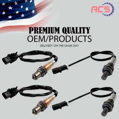 Sensor de oxígeno O2 4X aguas arriba+aguas abajo OEM para Ford F150 Expedition 234-5108 234-4127 Foto 1 de 4