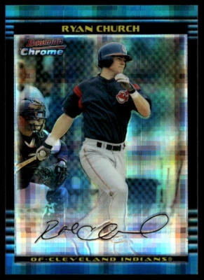 Bowman Chrome #269 Ryan Church X-Fractors #/250 2002 Foto 1 de 2