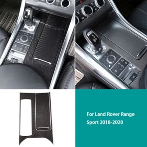 Panel de cambio de marchas de consola ABS de fibra de carbono para Land Rover Range Sport 2018-2020 - Imagen 1 de 8