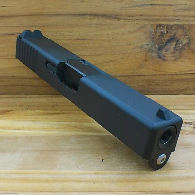 KINETI-TECH Complete Glock 19 Upper Slide GEN 3 OEM Style Black Nitride Barrel with Sights