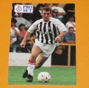 TOMMY WATSON GRIMSBY TOWN MARINERS FOOTBALL CARD PRO SET 1 DIVISION 1991-1992