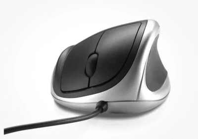 Goldtouch Right-Handed Comfort MOUSE – USB Wired Black/Silver KOV-GTM-R - Image 1 of 4