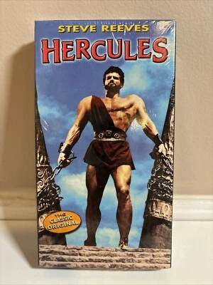 Steve Reeves Hercules VHS SEALED BRAND NEW The Classic Original - Image 1 of 4