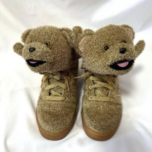 Adidas Jeremy Scott Gold Bear Sneakers Shoes US 9.5 G96188 Mint #3 - Picture 1 of 12
