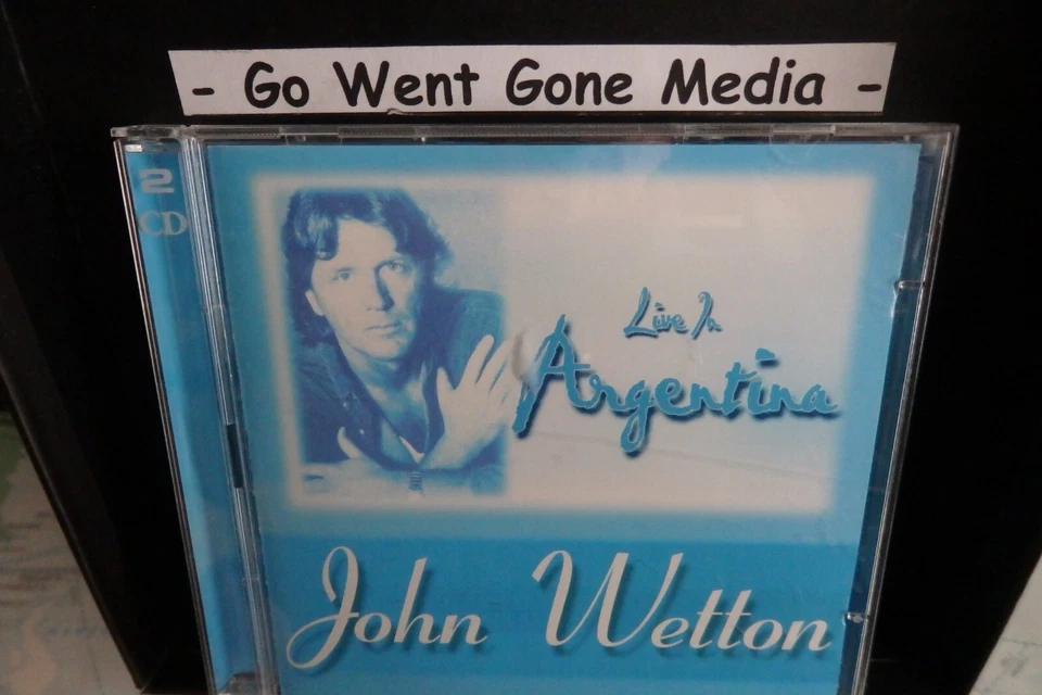 JOHN WETTON - Live in Argentina - 2 CD Blueprint 2003 - 17 Tracks - Bild 1 von 1
