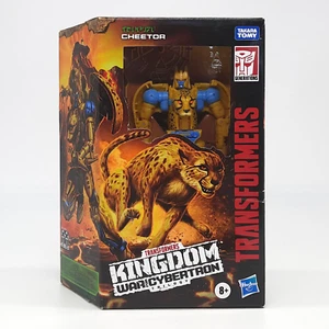 Transformers CHEETOR War for Cybertron Kingdom WFC-K4 Deluxe New Takara - Foto 1 di 6