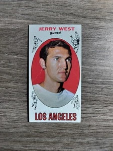 1969-70 Topps - Jerry West #90 (piega) - Foto 1 di 4