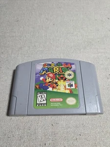 Super Mario 64 N64 Game Pak Cartuccia Videogioco Console Scheda Rara Nintendo  - Foto 1 di 12