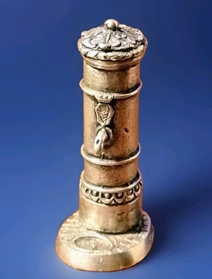 Fontanella Nasone In Argento 800 Firmata Mortet - Immagine 1 di 4