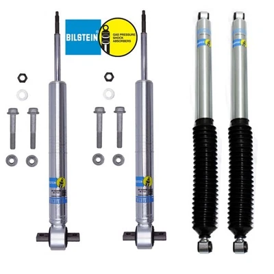 4 pc - Bilstein 5100 Series Front & Rear Shocks 0-2.5" Lift 21-25 Ford F-150 2WD Foto 1 de 4