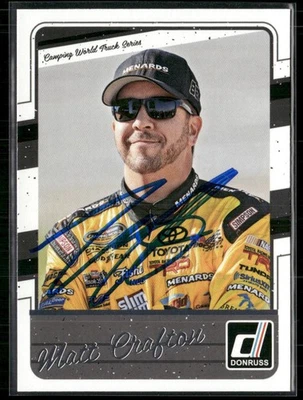 Matt Crafton Signed 2017 Donruss IP Auto #84 - Image 1 of 2