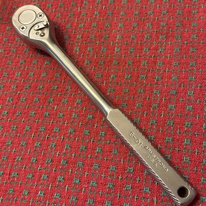 Vintage Armstrong Ratchet S-91 1/2 Dr Diamond Handle USA 🇺🇸 Nice! - Picture 1 of 16