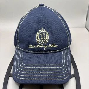 🧢 Original Club 33 Baseball Cap blau verstellbarer Riemen - seltenes Disney Sammlerstück - Bild 1 von 9