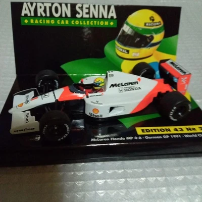 Ayrton Senna/Minichamps 1/43 McLaren Honda MP4/6 - Image 1 of 4