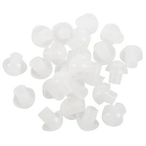 1X(20pcs Silicone In-Ear Earbuds Mushroom Eartip Ear Bud For Radio Earpiece9139 - Afbeelding 1 van 10