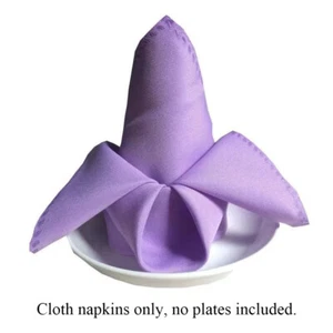 Party Table Napkins Wedding Hall Decoration Reusable Dining Serviettes Napkin - Picture 1 of 44