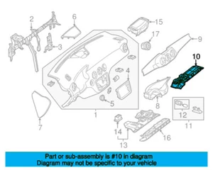 Mercedes-Benz A-Klasse W176 Instrumententafel Abdeckung unten A1766808301 - Bild 1 von 6
