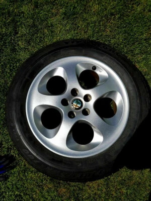 Alfa Romeo - Sommer - Orginal Alufelgen FIRESTONE 195 / 60 R 15 28/04 - Bild 1 von 4