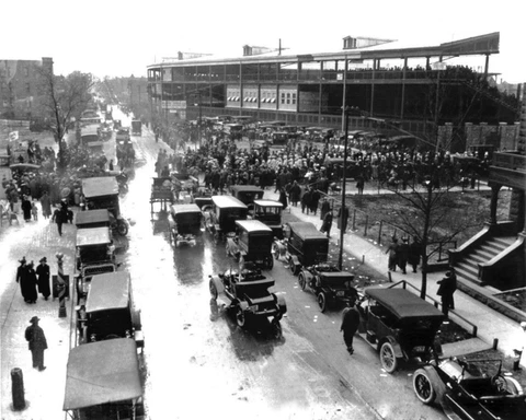 1916 Chicago Cubs WRIGLEY FIELD Glossy 8x10 Photo WEEGHMAN PARK Print Poster Cover