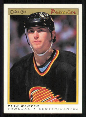 1990-91 OPC Premier #81 Petr Nedved Rookie - Image 1 of 2