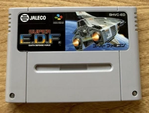 Super EDF Earth Defense Force Nintendo Super Famicom SNES Jaleco NTSC Japan - Picture 1 of 2