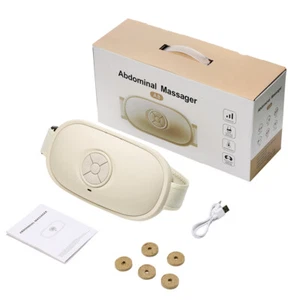 Masajeador Abdominal Inalámbrico Piedra Bian Moxibustión Compresión Caliente Anti Celulítica - Imagen 1 de 15