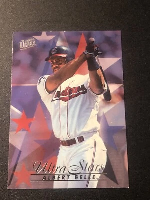 1996 Fleer Ultra Ultra Stars Albert Belle #575 - Image 1 of 2