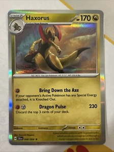 Haxorus 046/064 Sv: Shrouded Fable Holo - Picture 1 of 1