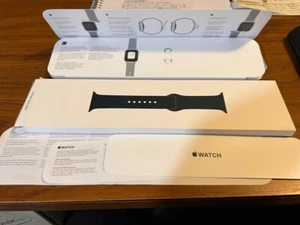 Apple MKU83AM/A 41mm Mitternacht Sportarmband Graphit Edelstahl Pin Neu - Bild 1 von 8