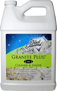 Black Diamond Stoneworks GRANITE PLUS! 2 in 1 Cleaner & Sealer, 1-Gallon - Picture 1 of 4