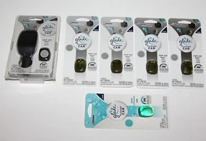 GLADE PLUGINS CAR REFILL NEW CAR FEEL & AQUA - TOTAL 1 DEVICE 6 REFILLS - Picture 1 of 1