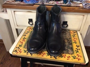 Botas al tobillo informales con cremallera para hombre talla 8 talla 8 - Imagen 1 de 12