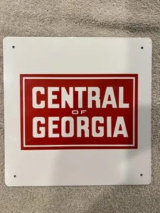 Central of Georgia Railroad - Railway Metal Sign New 8"x 8" - Picture 1 of 3