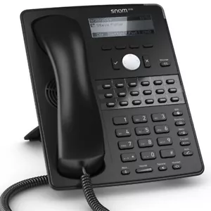 Snom D725 Téléphone IP Noir Filaire Sip Sraps Vlan Poe - Imagen 1 de 1
