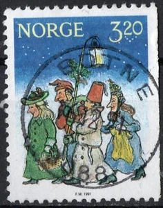 1752 Norway 1991, NK 1132 SON Botne 6-12-91 (VF) - Picture 1 of 1