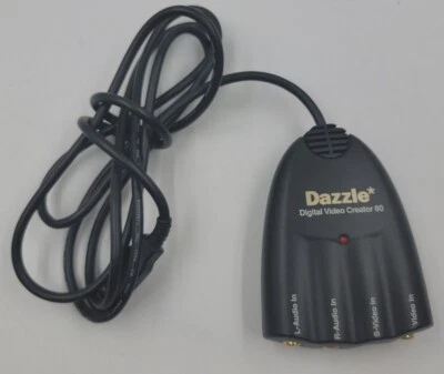 DAZZLE DVC-80 Digital Video Creator 80 Video Capture Device RCA USB Cable - Image 1 of 3