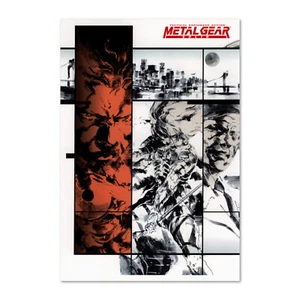 Póster del juego Metal Gear Solid | Obra de arte exclusiva 08 | Impresiones de alta calidad - Imagen 1 de 6