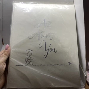 Vintage Unused All About You An Adopted Child’s Memory Book C R Gibson 1960’s - Picture 1 of 9